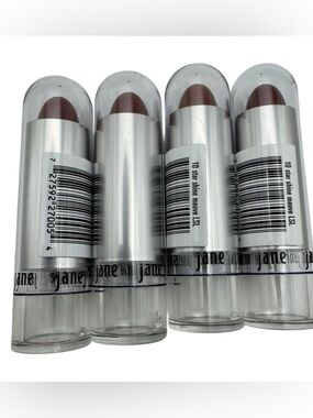 Jane Lipstick Lot of 4– Lucky‎ Star Shine Lipstick #10 Star Shine Mauve – Sealed